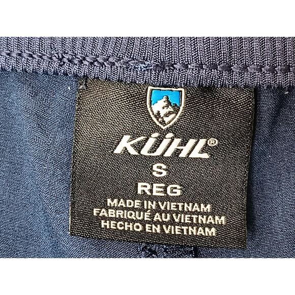 Kuhl Women's Blue 108846 Born In The Mountains Hiking Travel Pants Sz 8 Short - Picture 15 of 16